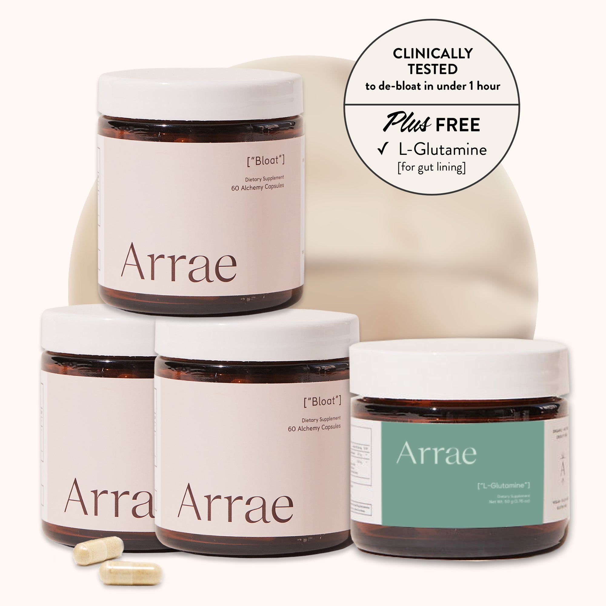 Bloat Alchemy Supplement | For Bloating & Gas Relief | Arrae - Arrae