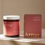 Arrae Heartburn Supplement jar next to box - A bottle of 90 capsules containing natural ingredients, designed to prevent heartburn and acid reflux in the moment and target the root cause for long-term relief.